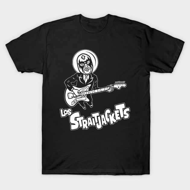 Los Straitjackets T-Shirt by CosmicAngerDesign